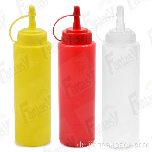 Ketchup Flasche Kunststoffsauce Dispense Squeeze-Flasche